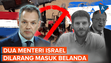Belanda Larang Masuk Dua Menteri Israel