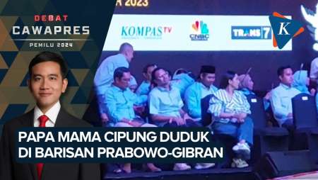 Raffi Ahmad dan Nagita Slavina di Barisan Prabowo-Gibran Saksikan Debat Cawapres