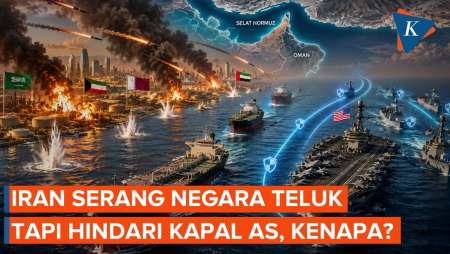 Strategi Perang Iran: Bombardir Negara Teluk, Tapi Hindari Kapal Perang AS Dan Israel