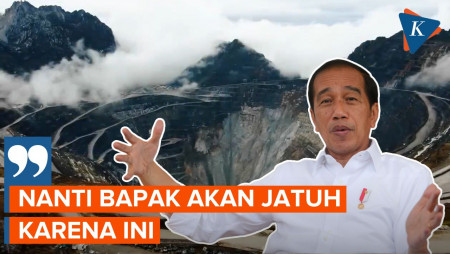 Jokowi Mengaku Pernah Diancam Akan Digulingkan jika Nekat Ambil Alih Freeport