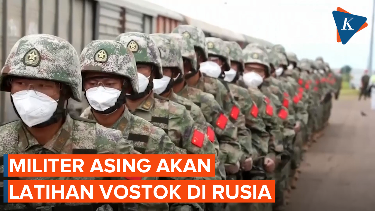 Militer Asing Tiba untuk Latihan Vostok di Rusia