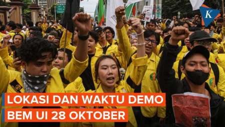 Bawa 5 Tuntutan ke HI, Pukul Berapa Demo BEM UI Berlangsung Hari Ini?