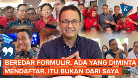 Usai Anies Batal Maju Pilkada 2024, Beredar Formulir Pendaftaran Partai dan Ormas