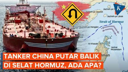 Imbas Blokade AS, Kapal Tanker China Putar Balik Di Selat Hormuz