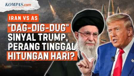 Perang Lawan Iran Dalam "Hitungan" Hari: AS Beri Sinyal Sudah Siap, Tunggu Komando Trump!