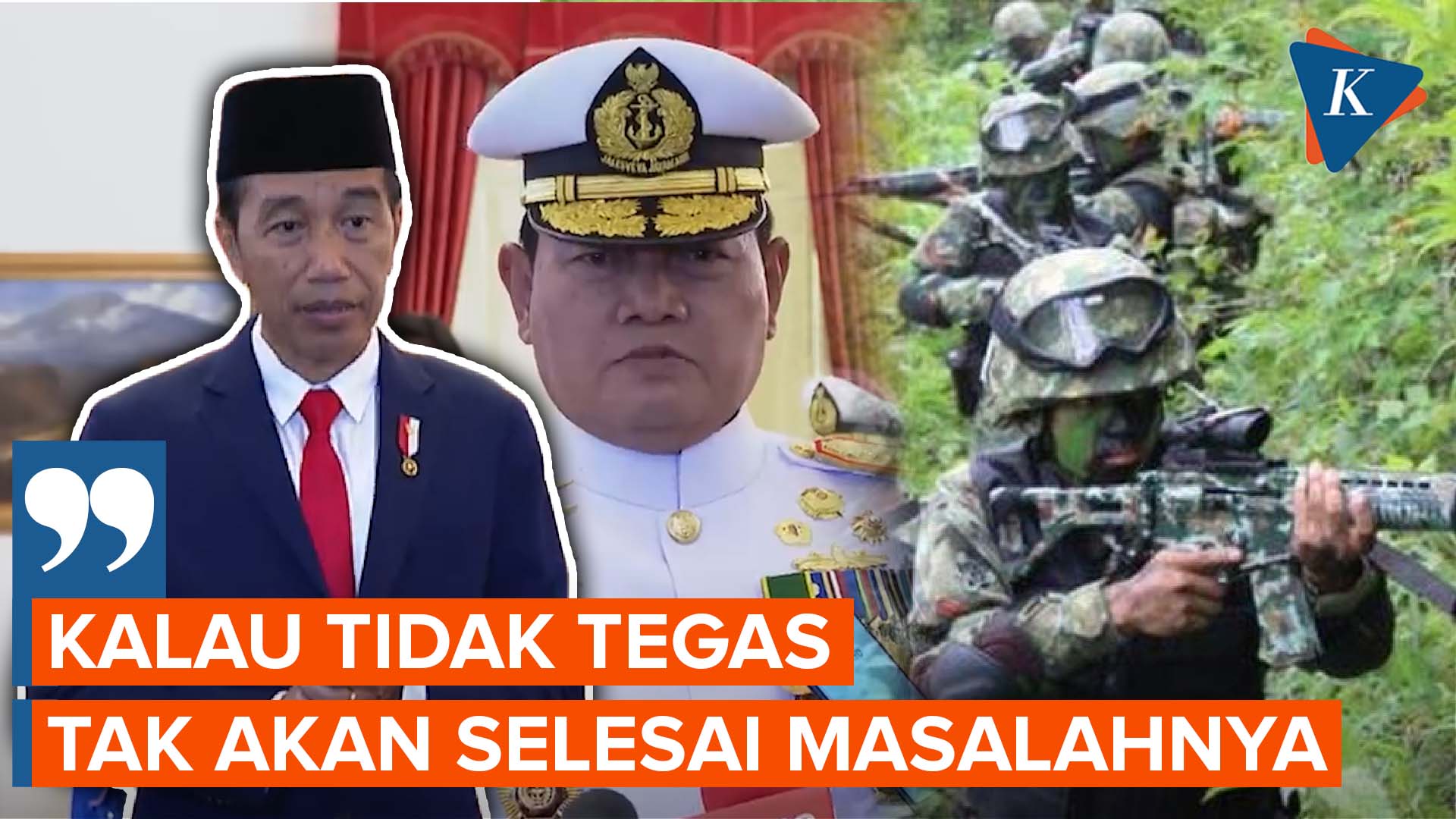 Jokowi Tanggapi Rencana Penanganan Yudo Margono soal KKB di Papua