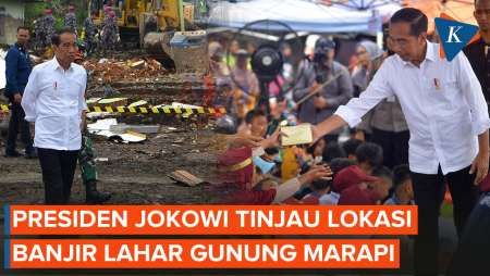 Pencarian Korban Banjir Lahar Gunung Marapi Diperluas, Jokowi Kunjungi Sumbar
