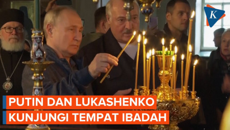 Setelah Rusia Hancurkan Gereja di Odessa, Putin Kunjungi Tempat Ibadah