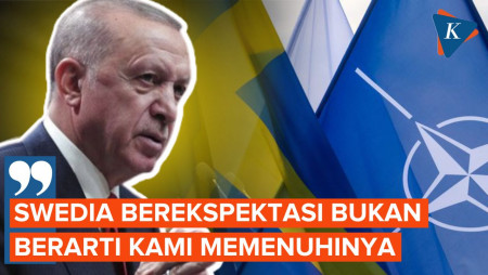 Erdogan Pupuskan Harapan Swedia Gabung NATO Sebelum Juli