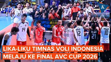 Perjalanan Sejarah Timnas Voli Indonesia Melaju Ke Final AVC Cup 2026