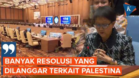 Tegas Bela Palestina di DK PBB, Menlu Retno Ajukan Tiga Tuntutan