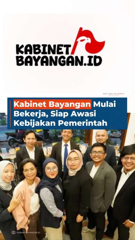 Kabinet Bayangan Mulai Bekerja, Akan Awasi Kebijakan Pemerintah