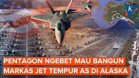 AS Tiba-tiba Mau Bangun Markas Jet Tempur di Alaska, Ada Apa?