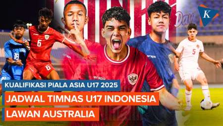 Jadwal Timnas  Indonesia Vs Australia di Kualifikasi Piala Asia U17 2025