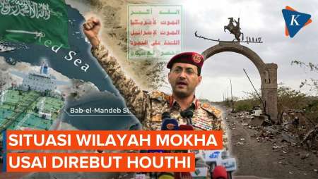 Penampakan Mokha Usai Direbut Houthi, Kapal Saudi Terancam di Selat Bab el-Mandeb