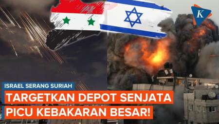 Targetkan Depot Senjata! Serangan Udara Israel Hantam Suriah