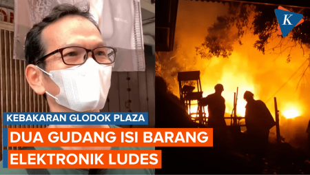 Pedagang Speaker Glodok Plaza Cerita Tokonya Hangus Terbakar