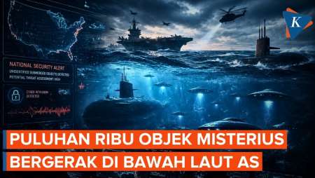 Objek Misterius Diduga UFO Muncul Di Bawah Laut  AS, Disebut Bisa Bergerak Sangat Cepat