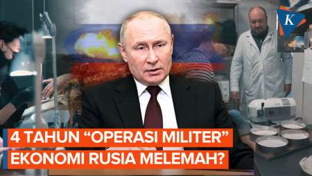 Dampak Ekonomi Rusia Setelah 4 Tahun "Operasi Militer" Ke Ukraina