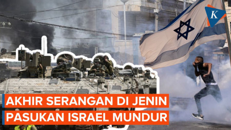 Israel Tarik Pasukan Usai Gempur Habis Kota Jenin Palestina