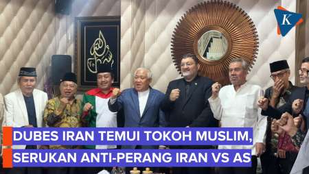 Dubes Iran Temui Din Syamsuddin Dan Tokoh Muslim, Serukan Kampanye Anti-Perang