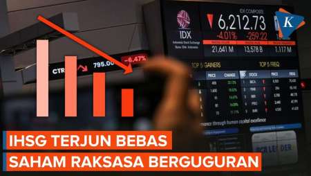 IHSG Anjlok, Saham Energi Dan Perbankan Berguguran