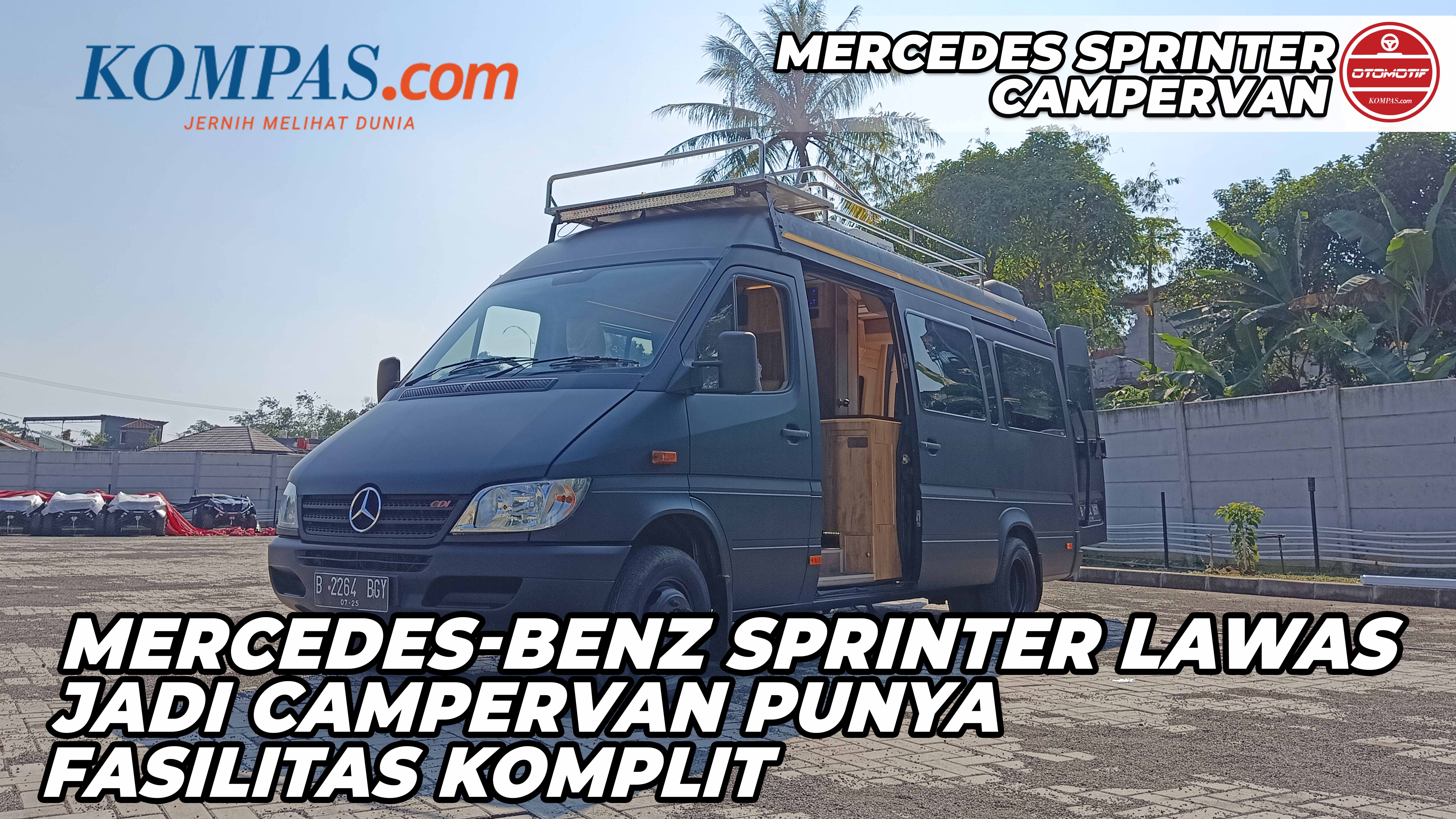 Review | Mercedes Benz Sprinter Campervan | Sprinter Lawas Jadi Campervan Punya Fasilitas Komplit