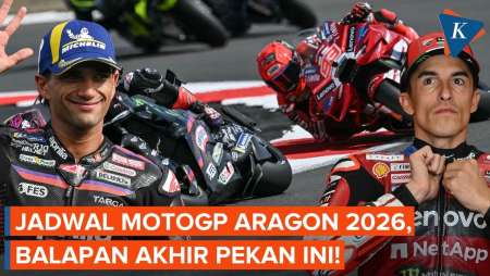 Jadwal MotoGP Aragon 2026 Akhir Pekan Ini, Dominasi Aprilia Berlanjut?