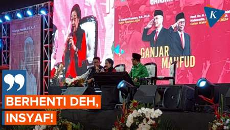 Megawati Sindir Bapak-bapak  yang Disebutnya Mengintimidasi untuk Insyaf!