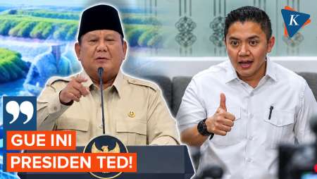 Di-"Kode" Teddy Cukupkan Pidato, Prabowo: Letkol Ngatur Presiden