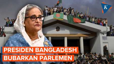 Imbas Perginya PM Sheikh Hasina, Presiden Bangladesh Bubarkan Parlemen