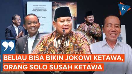 Saat Prabowo Heran Bahlil Bisa Bikin Jokowi Tertawa…