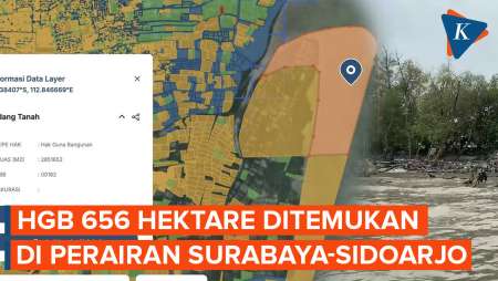 Ada HGB 656 Hektare di Perairan Sidoarjo