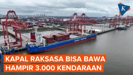 Kapal Pengangkut Terbesar di Dunia Mulai Berlayar