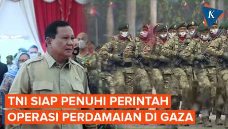 TNI Siap Jalankan Perintah Operasi Perdamaian ke Gaza