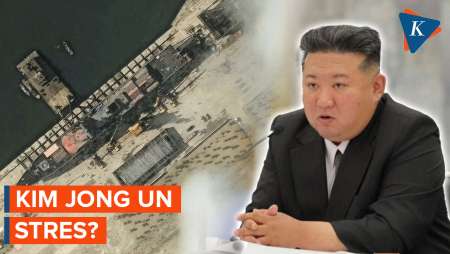 Kim Jong Un Diduga Stres hingga Beruban karena Korut Gagal Luncurkan Kapal Perang