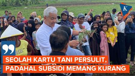 Soal Masalah Pupuk, Ganjar: Saya Punya Database di Kartu Tani