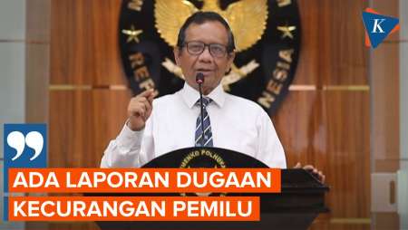 [FULL] Menko Polhukam Mahfud Akui Dapat Laporan Kecurangan Pelaksanaan Pemilu