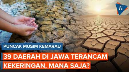 Kemarau Tiba, Ini Daftar 39 Daerah Berpotensi Kekeringan Di Jateng, Jatim, Jogja Dan Jabar
