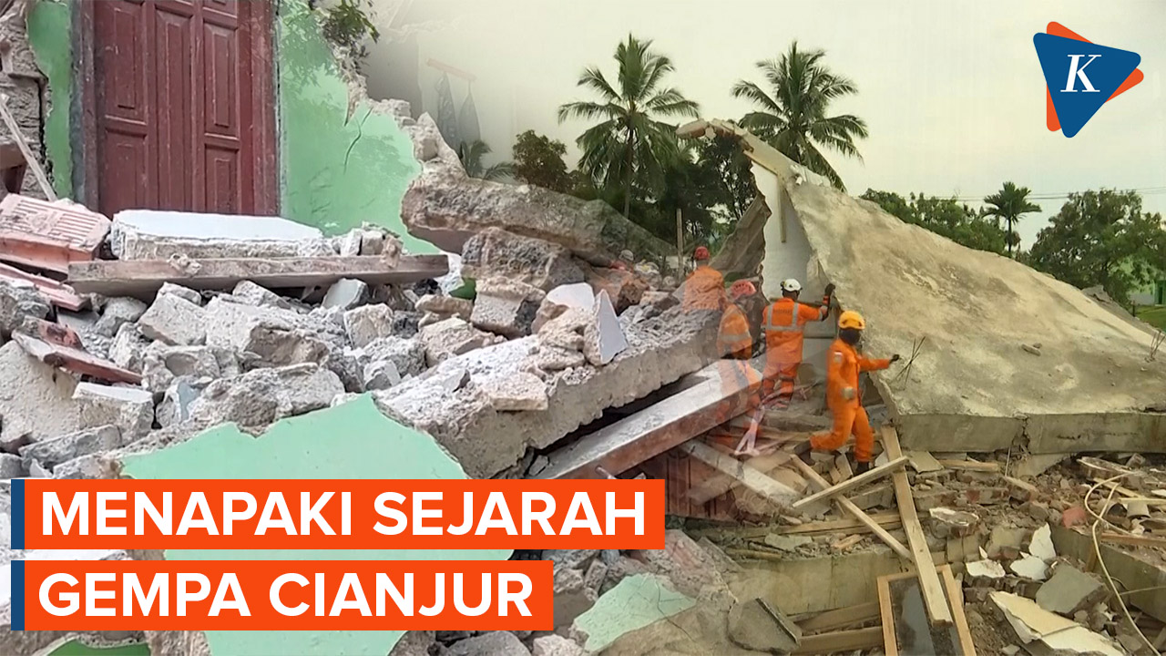 Sejarah Panjang Gempa Cianjur, Terekam Pertama kali pada 1844 