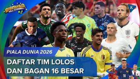 Daftar Tim Lolos Dan Bagan 16 Besar Piala Dunia 2026, Inggris Jumpa Meksiko