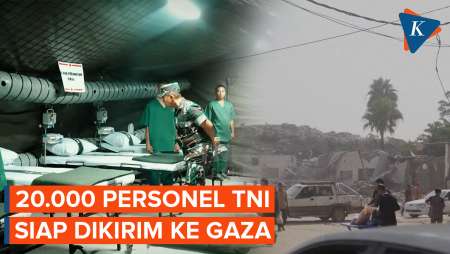 TNI Siap Kirim 20.000 Tentara Dan Ambulans Ke Gaza, Israel Beri Jalan