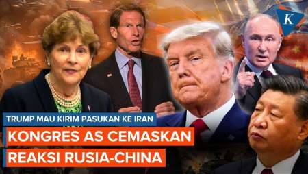 Pikir-pikir Kirim Pasukan Ke Iran, AS Cemaskan Reaksi Rusia-China