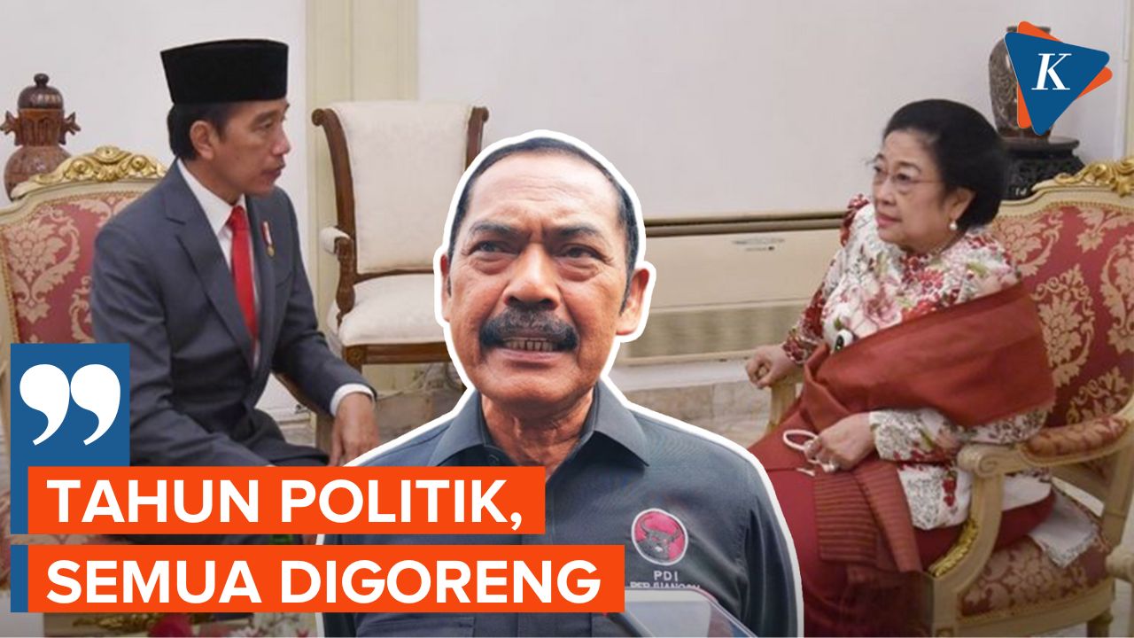 FX Rudy Tepis Isu Keretakan Hubungan Jokowi dan Megawati