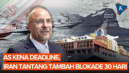 Iran Sindir AS Kena "Deadline 60 Hari", Tantang Trump Tambah Blokade Satu Bulan Lagi
