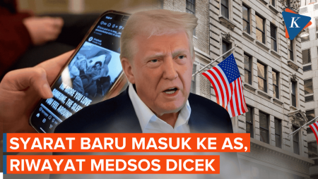 Syarat Baru Masuk AS, Wajib Setor Histori Medsos 5 Tahun