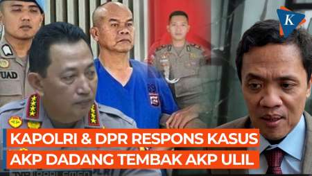 Respons Kapolri dan DPR soal Kasus AKP Dadang Tembak Mati AKP Ulil Ryanto di Solok Selatan