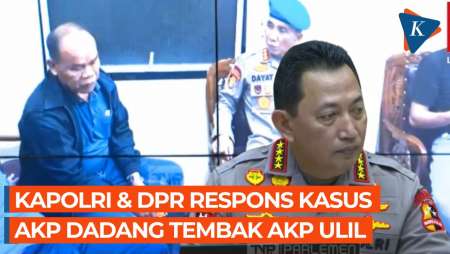 Respons Kapolri dan DPR soal Kasus AKP Dadang Tembak Mati AKP Ulil Ryanto di Solok Selatan