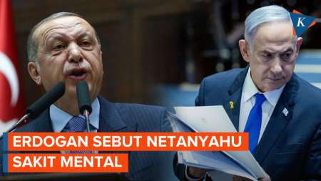 Dukung Lebanon, Erdogan Sebut PM Israel Benjamin Netanyahu Sakit Mental