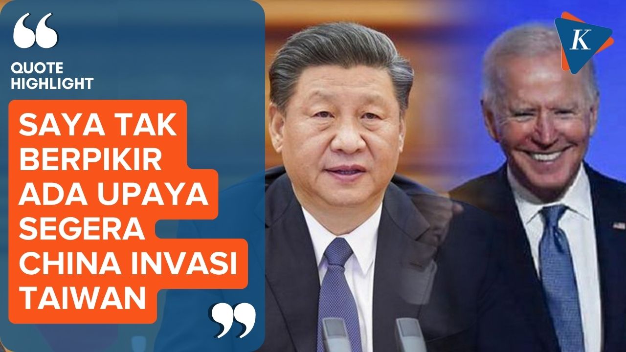 Joe Biden Percaya China Tak Akan Invasi Taiwan dalam Waktu Dekat